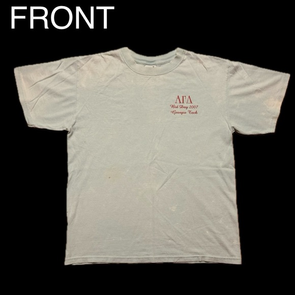 2007 Alpha Gamma Delta t-shirt - Picture 2 of 8